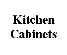 Kitchen Cabinets